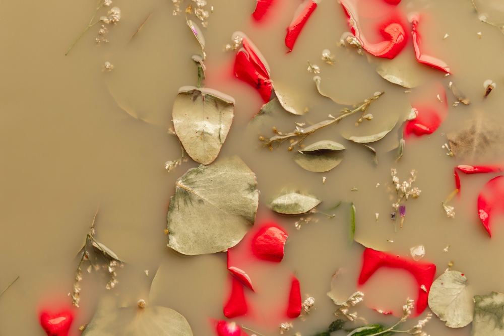 resin flower petals